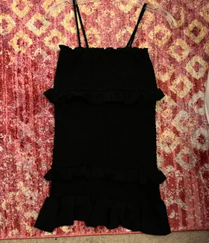 Forever 21 Black Smocked Dress thumbnail 3