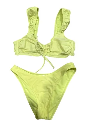 Wild Fable Light Yellow Bikini Set - Bottom (S) & Bralette Top‎ (M) thumbnail 1