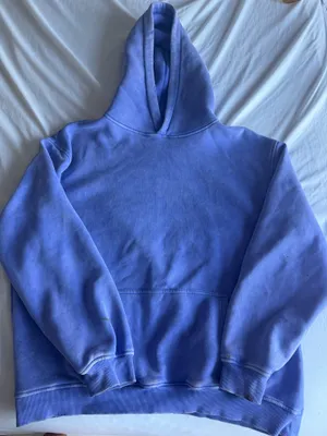 purple acid wash hoodie thumbnail 1