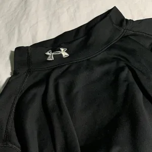 Under Armour Womens Black ColdGear Mockneck Long Sleeve Thermal Top Medium thumbnail 3