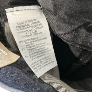 Madewell The Perfect Vintage Crop Jeans High Rise Stretch Washed Black NWT thumbnail 12