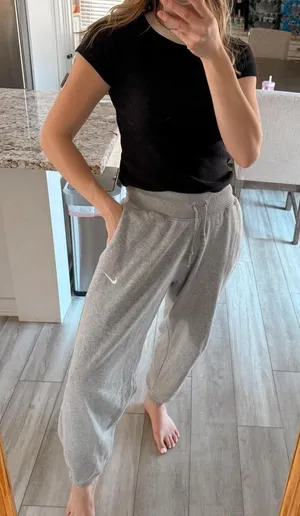 Nike Women's Grey Joggers-tracksuits thumbnail 1