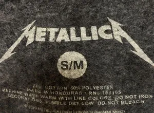 Metallica And Justice For All Tie Dye Oversized Crewneck Sweater S/M thumbnail 4