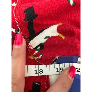 Hanna‎ Andersson Penguin Pajama Top Womens Medium Long Sleeve Cotton Christmas thumbnail 7