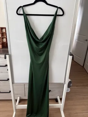 Green Formal Windsor Dress Long thumbnail 4
