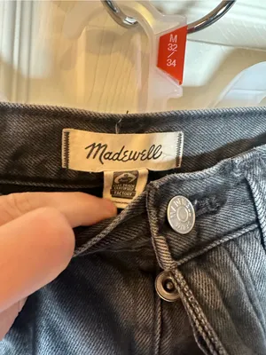 Madewell‎ Balloon Charcoal Jeans thumbnail 3