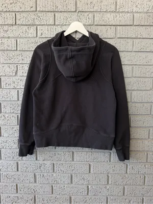Lululemon Loungeful Hoodie Black Size 2 Pullover Hooded Relaxed thumbnail 4