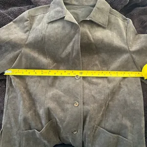 Vintage Suede Abe Schrader Jacket Size Large Brown thumbnail 8