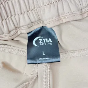 Zyia Active Athletic Pants Casual Khaki Joggers thumbnail 5