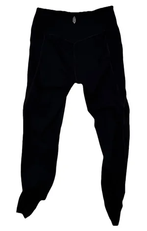 Free People FP Movement Wave Rider Leggings Black High Rise‎ Crop Pockets S thumbnail 1