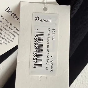 Spanx Better Base Twist and Fold Long Sleeve Wrap Top in Black Size XL NWT thumbnail 5