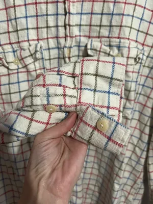 ZARA Plaid Country Cotton Long Sleeve Shirt thumbnail 6