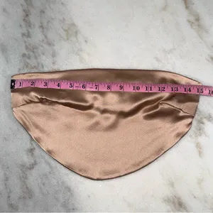 Natalie Rolt Meeka Silk Crop Strapless Top Rose Gold Womens Size 1 US Small thumbnail 8
