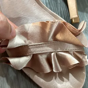Chinese Laundry Blush Mauve Pink Ruffle Heels thumbnail 14