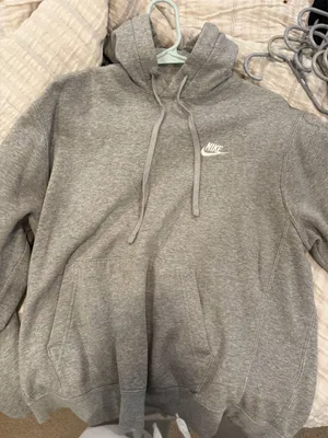 Nike Hoodie Sweatshirt Grey thumbnail 1