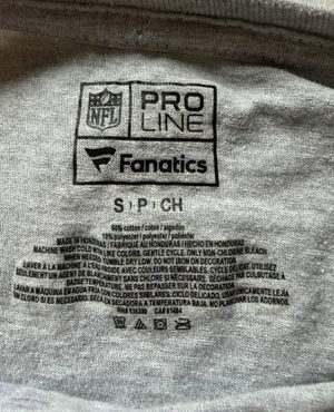 NFL Team Apparel Minnesota NFL Vikings Long Sleeve Shirt thumbnail 3