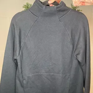 Fabletics | women black athletic cowl neck pullover thumbnail 1