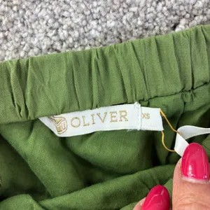 Marie Oliver Womens Pesto Giselle One‎ Shoulder Eyelet Cotton Boho Luxury New thumbnail 7