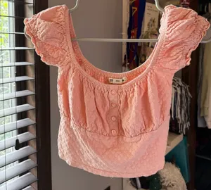 Pink Billabong Crop Top  thumbnail 1