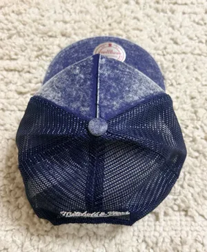 Mitchell & Ness New York Yankees Navy Gameday Trucker Adjustable Hat thumbnail 4