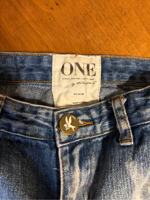 One Teaspoon Freebirds Jeans 28 Distressed Ankle Zip Skinny Denim thumbnail 2