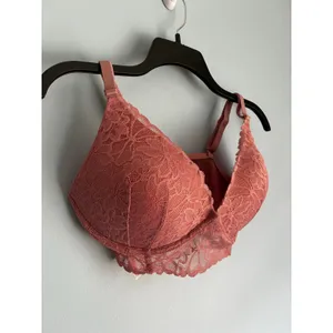 Victoria's Secret PINK Push Up Bralette Pink S-DD Lace NWOT thumbnail 9