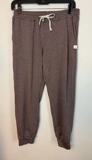 Vuori Women's Drawstring Joggers Brown Sz S thumbnail 1
