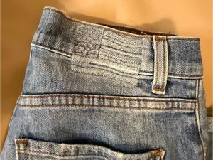 REVICE High-Rise Distressed Blue Women's Jeans thumbnail 5