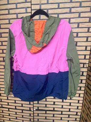J. Crew color block windbreaker size small thumbnail 2