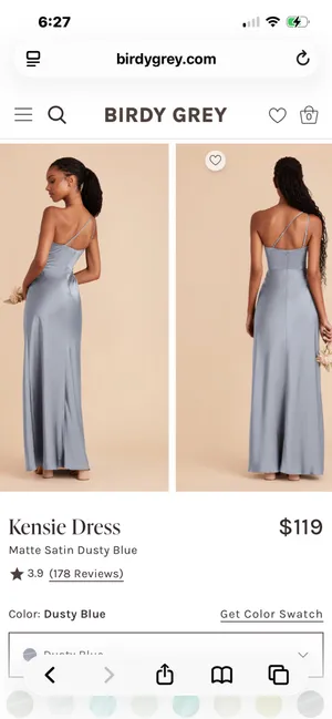 Birdy Grey Dress Bridesmaid thumbnail 3
