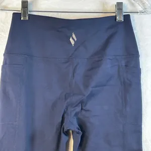 Skechers Los Angeles Womens‎ Navy Blue High Waisted Pocket Leggings Size S thumbnail 5