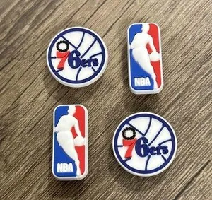Crocs Philadelphia 76ers Basketball Team Charm For Shoe Charms - 4 Pieces thumbnail 2