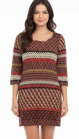 UNCLE FRANK size small boho 70’s style shift dress thumbnail 1