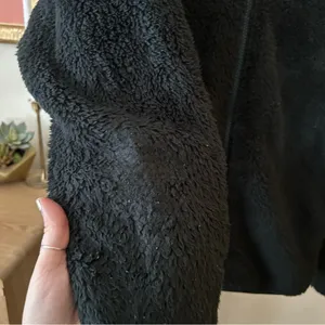 Uniqlo Fluffy Yarn Fleece Full‎ Zip Jacket Sherpa Faux Fur Teddy Coat Size S thumbnail 3