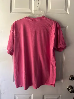 Comfort Colors Pink 'Hold The Line' Graphic Short Sleeve Tee Jennifer Hudson xl thumbnail 3