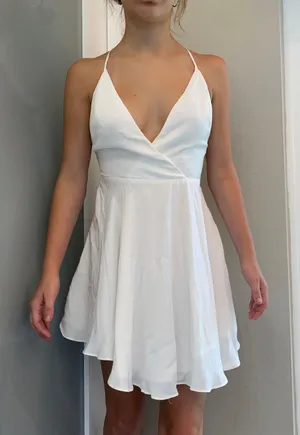 Hello Molly White Mini Dress thumbnail 4