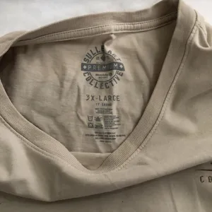 Beige Sullen graphic print t-shirt short sleeve-3XL thumbnail 2