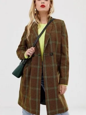 Stradivarius Plaid Jacket thumbnail 2
