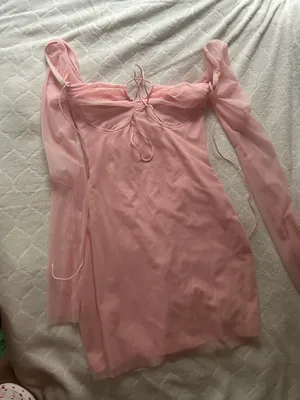 Pink mini formal dress Size XS thumbnail 3