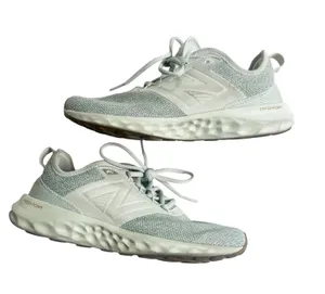 New Balance Women’s Fresh Foam Running Shoes Size 8.5 Light Blue Green thumbnail 1
