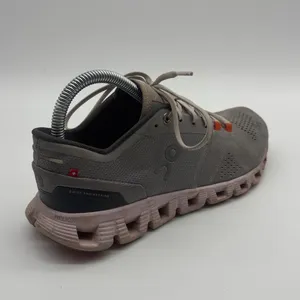 On Cloudstratus Womens Running Shoes Grey Orange Swiss Engineering US 7.5 RIGHT thumbnail 5