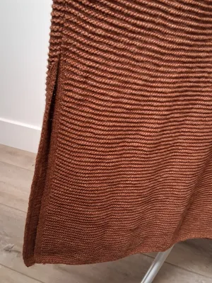 Abercrombie & Fitch Rust Knit Maxi Dress Spaghetti Straps size Medium thumbnail 9