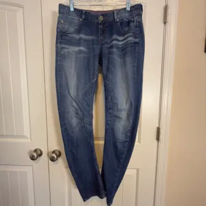 G-Star RAW Arc 3D Low Waist Boyfriend Jeans Barrel Med Wash 32" Twist Seam Denim thumbnail 2