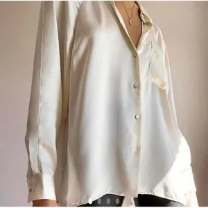 Aritzia Wilfred Silk Pearl Button Down Blouse thumbnail 2
