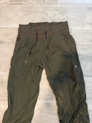 Lululemon Joggers Studio Dance army green 4 thumbnail 2