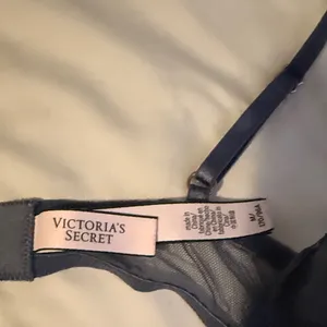 Victorias Secret Elegant Lace Trimmed Blue Bodysuit thumbnail 4