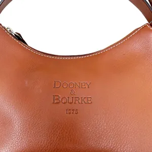 Dooney & Bourke Brown Leather Shoulder Bag thumbnail 2
