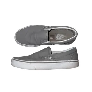 Vans Asher Charcoal Gray Slip On Classic Sneakers thumbnail 5
