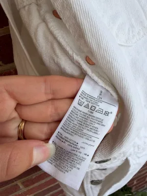 Old Navy White Overall Shorttails Women’s Small thumbnail 4