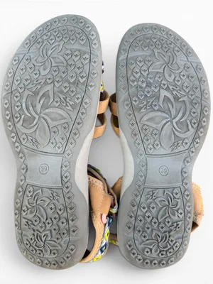 Siketu‎ Boho Comfort Sandals Women’s EU 39 Geometric Strap thumbnail 5